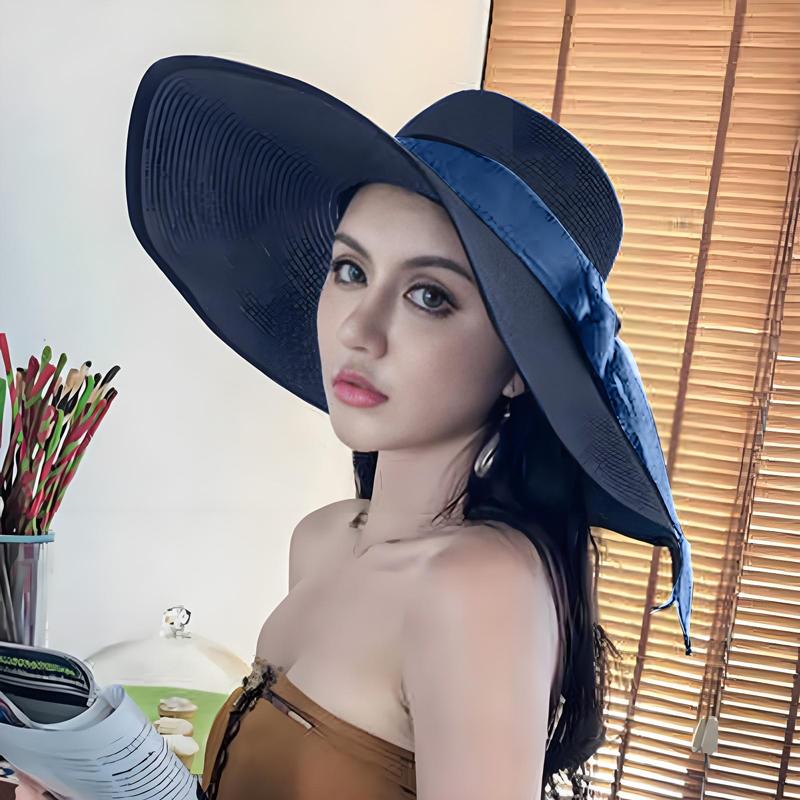 Bucket Hat Straw - Новая распродажа: Женская складная летняя соломенная