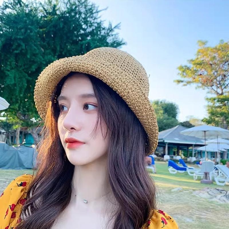 Packable Hat Nylon - 39BB Пляжная шляпа-ведро с широкими полями