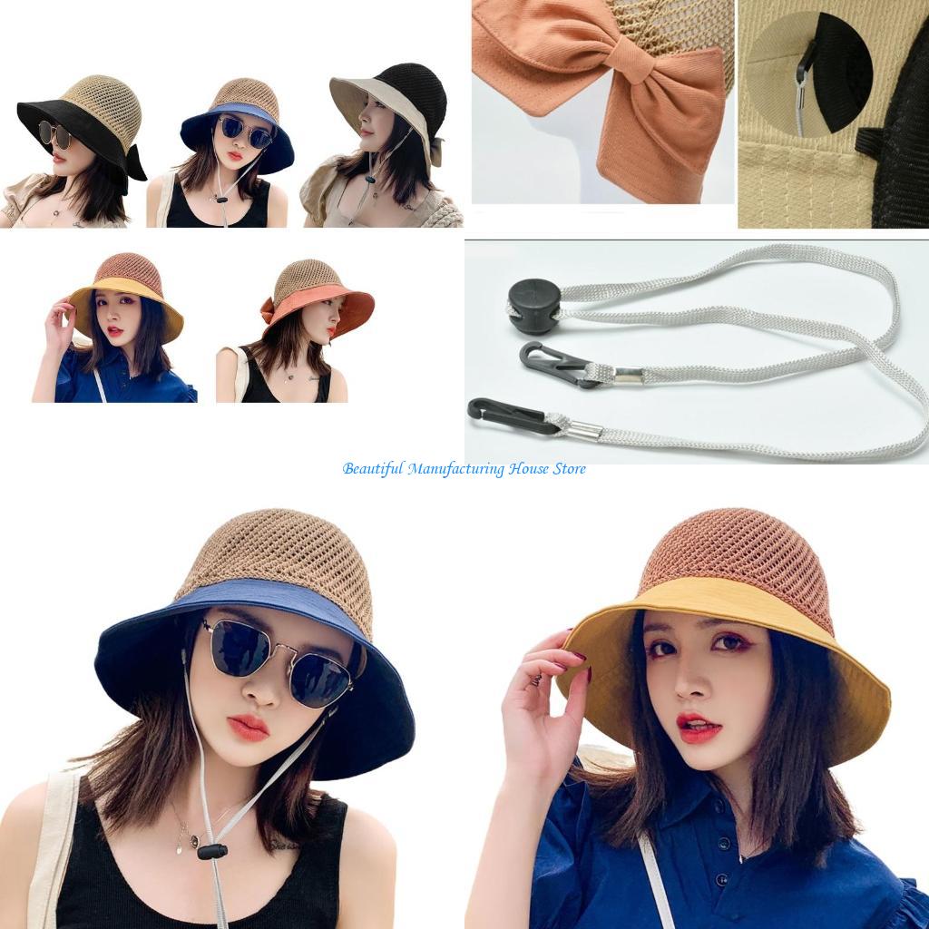 Packable Hat Nylon - E56A Женский летний сетчатый топ для