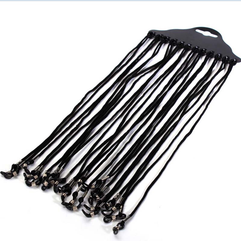 12 шт./компл., черный нейлонов – обзор и цена Sunglass Retainer Cord
