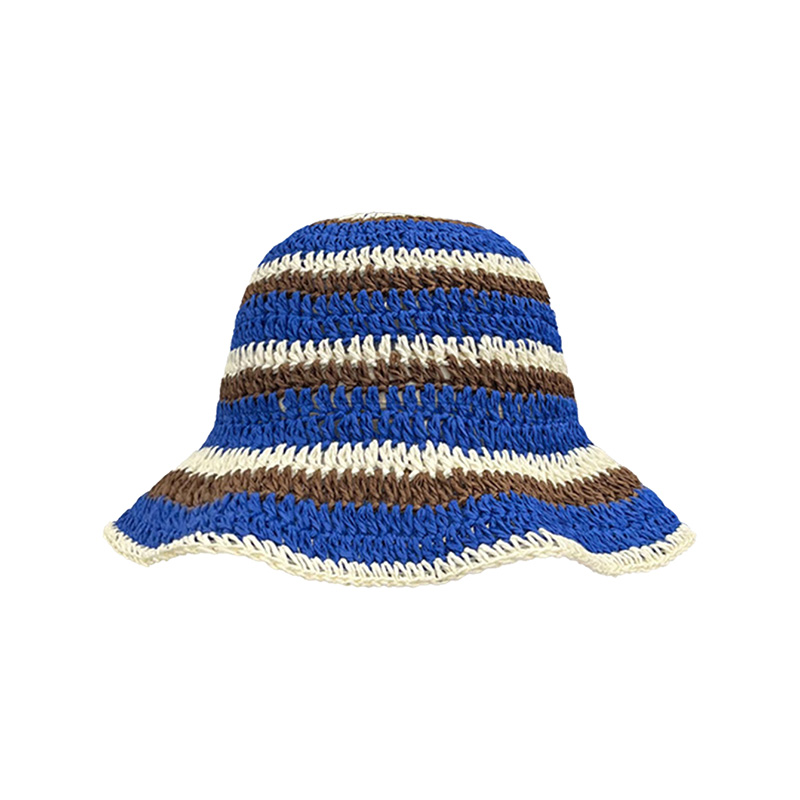 Полосатые вязаные крючком соло – обзор и цена Bucket Hat Straw