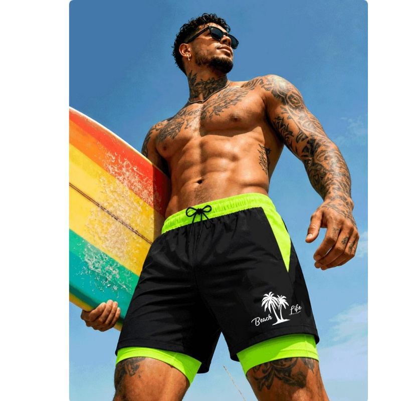 Мужские плавки с принтом пальм – обзор и цена Trunks Board Surf