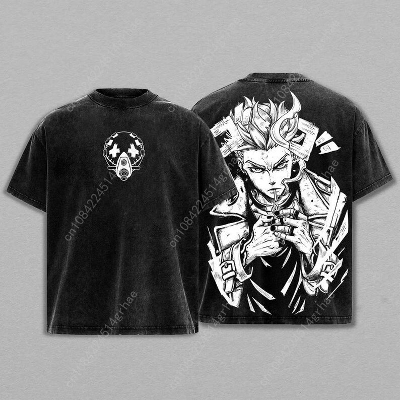 Винтажная футболка Gachiakuta  – обзор и цена Tee Graphic Print