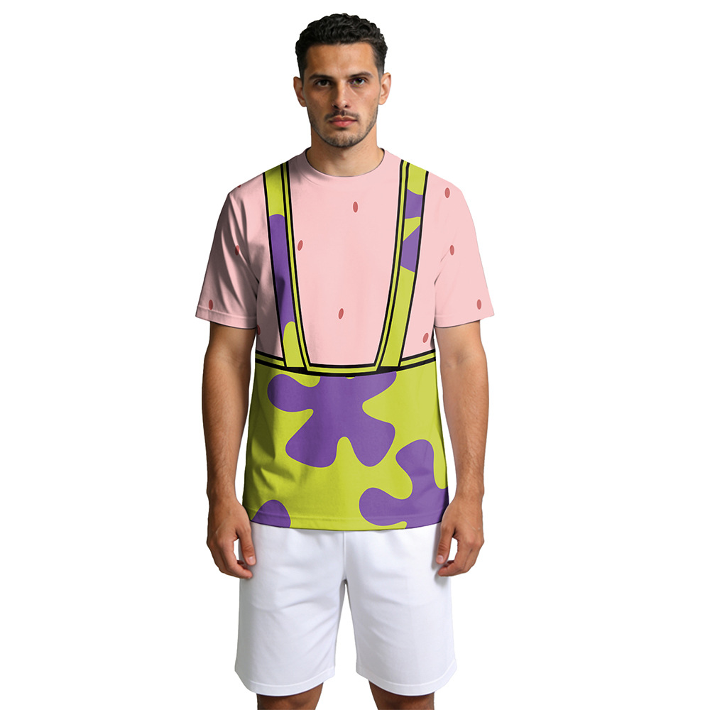Футболка для косплея Губки Боб – обзор и цена Tee Graphic Print
